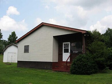Exterior Front. Front door