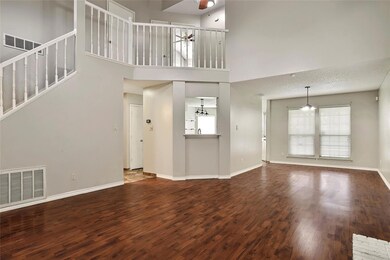 Another view of the living and dining room and vie