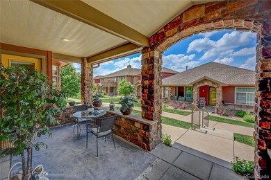 Enjoy morning coffee on your covered patio