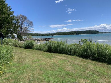 View of shoreline to bay protected area.