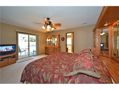 Master Bedroom. Large Master Bedroom with new pati
