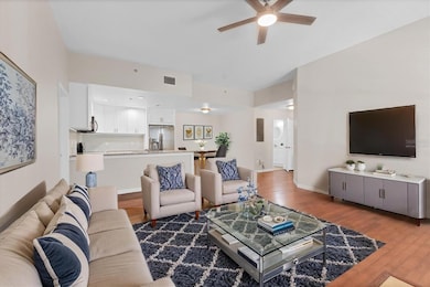 living room- Virtually staged