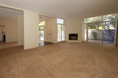 Great Room with Corner Fireplace