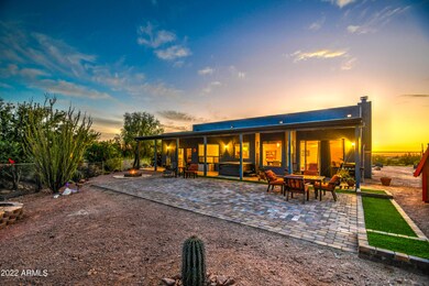Full Length covered patio