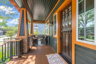 The exterior of the home was recently repainted. T
