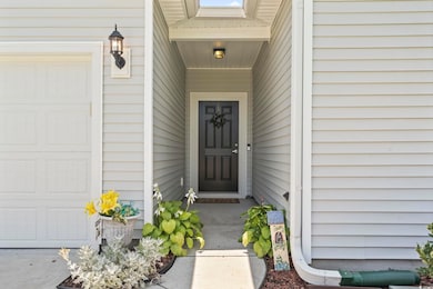 Doorway to property