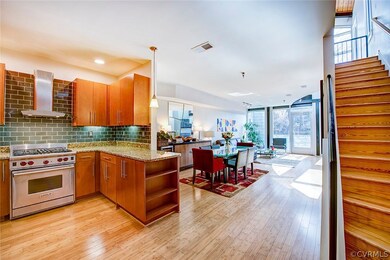 Open floor plan flooded with natural light