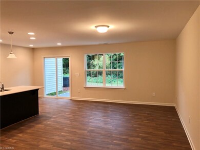 New floor plan open concept great room dining and 