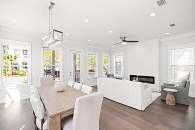 Light and Bright leading to front porch