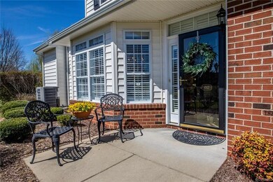 Inviting front porch