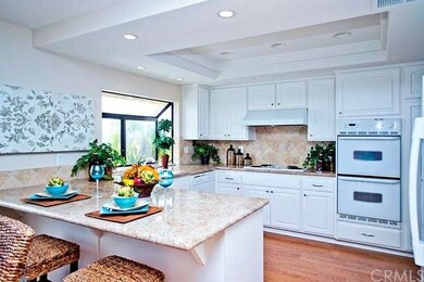 Kitchen with granite counters and newer cabinets i