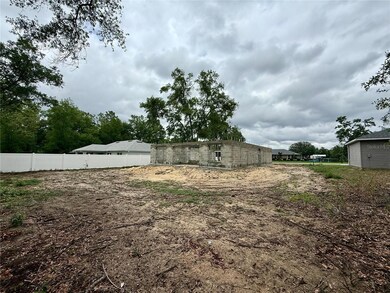 Under Construction - Back Yard to Rear of Home