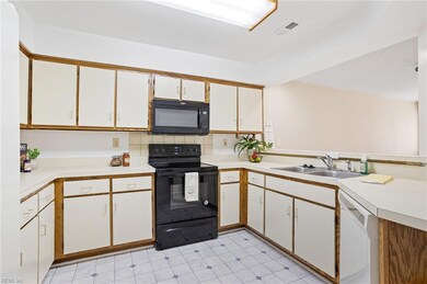 Large kitchen with ample cabinet space