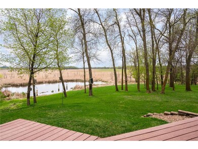 Pond views from the maintenance free deck