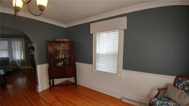Dining room looking toward living room.