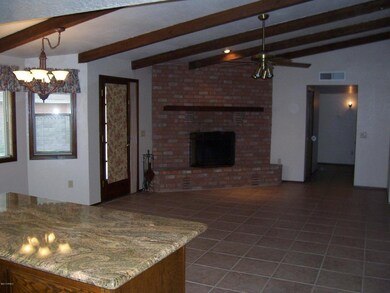 Kitchen to Family/Fireplace