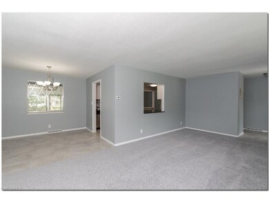Spacious Living Room with Newer Carpeting and Dini