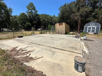 Poured slab ready for another building, garage, or tiny home.