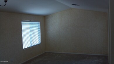 Living Room with Vaulted Ceiling