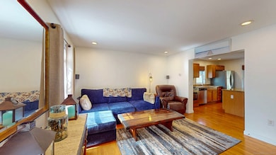 Open concept living space.