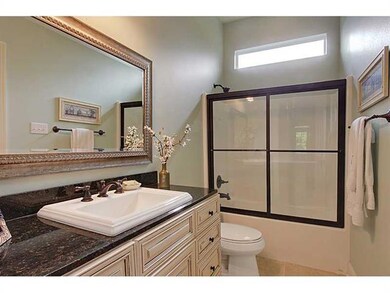 Bath. HALL BATHROOM. TRAVERTINE FLOORS, GRANITE CO
