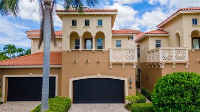Front of Villa with Balcony
