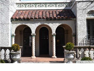 Details are spectacular; front entry logia.