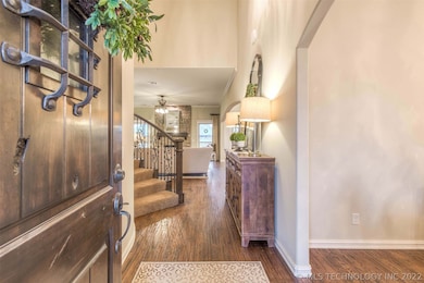 Welcome home! This is your view walking into your