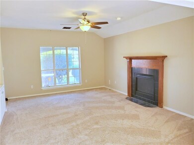 Living room from formal dining