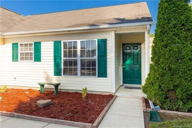 Front Door and Flower Bed