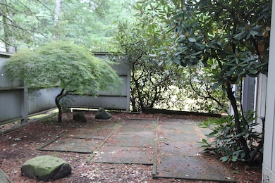 Private patio with access off living room.