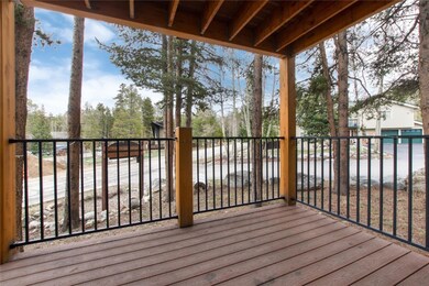 A spacious private deck overlooking the peaceful n