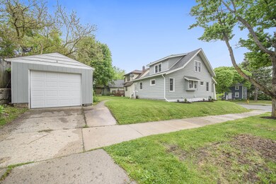 Side of Home and Garage
