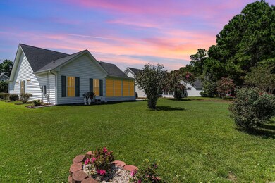Exterior space with a lawn