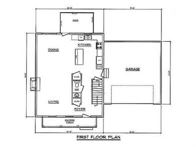 1st Floor Plan.