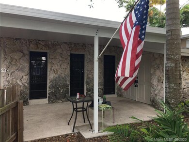 Front yard open Patio, entrance to double doors to