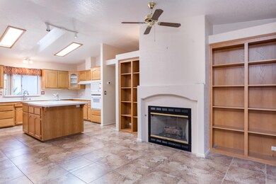 Kitchen ~ Great Room w/Fireplace