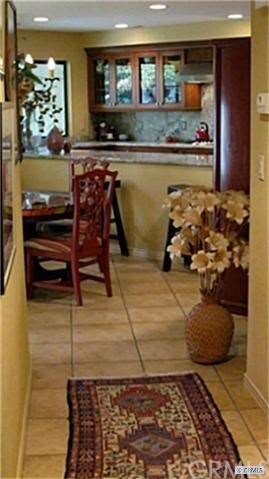 Hall way to Dining Room and Kitchen