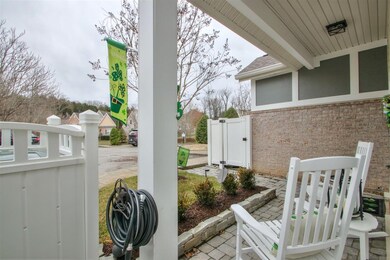 Nice trash can cover looks nice and frees up space