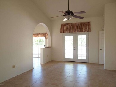 Arizona room with French doors