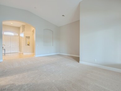 Living Room Looking Towards Front Entry With Doubl