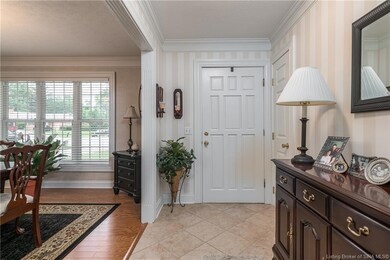 View of front door and foyer