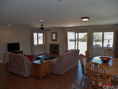 Another view of the living room from the kitchen.