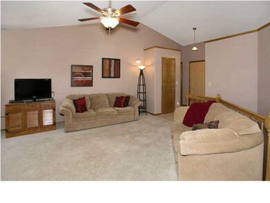 Living Room with gas fireplace is a cozy place to 