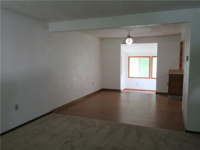 Living Room/Dining room and pass way all lead to i