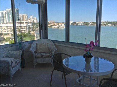 Views looking north over Venetian Bay