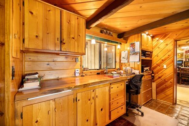 Custom cabinets.