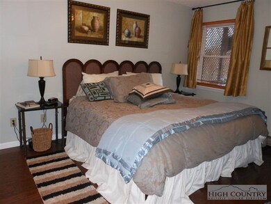 Master Bedroom: The Master Bedroom opens onto the