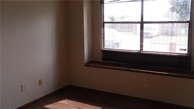 bay window in master bedroom