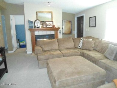 Living Room with fireplace